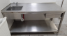 Nerezový stůl s dřezem a zásuvkou gastro  (Stainless steel table with sink and drawer gastro) 1600x700x920mm